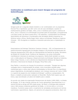 Institui&ccedil;&otilde;es se mobilizam para inserir Sergipe em