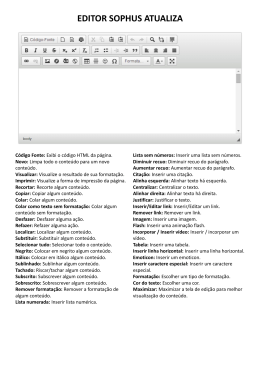 EDITOR SOPHUS ATUALIZA