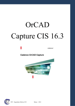 OrCAD - PET El&eacute;trica - Universidade Federal do Cear&aacute;
