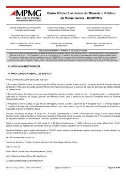 atos administrativos procurador-geral de justiça