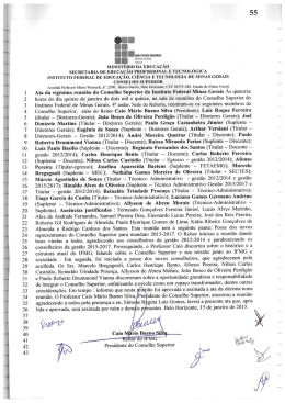 20 - ata vigsima reunio conselho superior