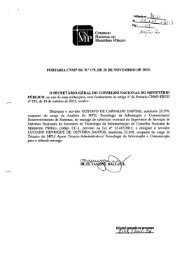 Portaria SG 179_2013 - Biblioteca Digital do MPF