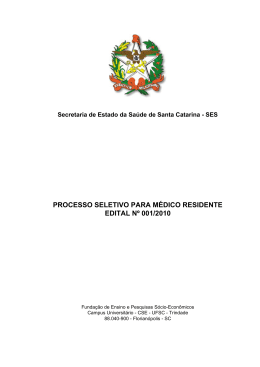Secretaria de Estado da Sa&uacute;de de Santa Catarina &ndash; SES