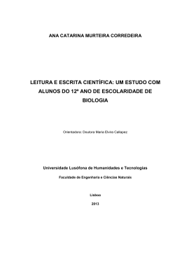 leitura e escrita científica - ReCiL