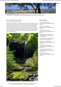 vacacai (1) - Pr&ecirc;mio Jos&eacute; Lutzenberger de Jornalismo Ambiental