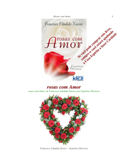 rosas com Amor
