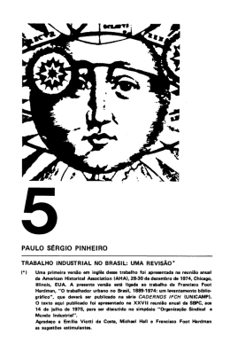 Uma Revisão - Paulo Sérgio Pinheiro