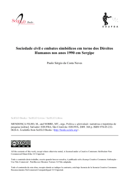 Sociedade civil e embates simbólicos em torno dos