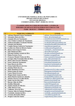 prof&ordf;. dorilma neves classific