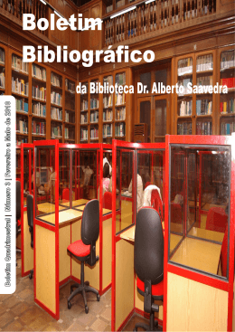 Boletim Bibliográfico nº 3 - ICBAS