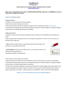Estes s&atilde;o os procedimentos para obter os