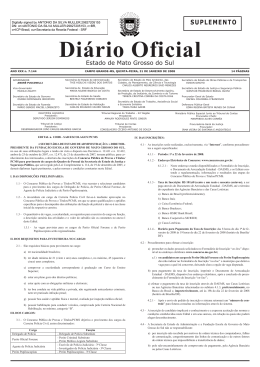 Di&aacute;rio Oficial n. 7.144 Suplemento