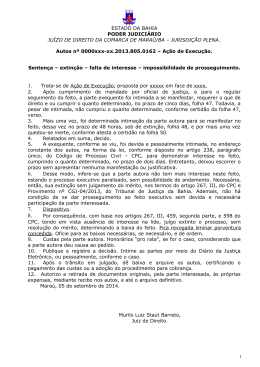PROCESSO Nº 36/2000 - Tribunal de Justiça do Estado da Bahia