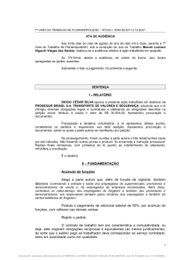 II &ndash; FUNDAMENTA&Ccedil;&Atilde;O Ac&uacute;mulo de fun&ccedil;&otilde;es Alega a parte autora