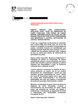 Ac&oacute;rd&atilde;o do TJ-RS sobre indeniza&ccedil;&atilde;o e jogos online