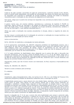 Tribunal de Justi&ccedil;a do Distrito Federal e dos Territ&oacute;rios