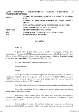 decis&atilde;o da Justi&ccedil;a