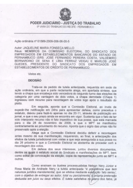 poder judiciario -jutiça do trabalho