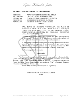 RESP RGS 583130 Direito a Plano de Sa&uacute;de