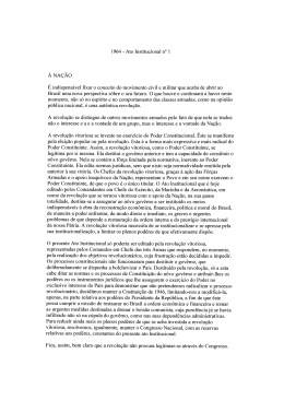 Pre&acirc;mbulo do Ato Institucional n&ordm; 01/64