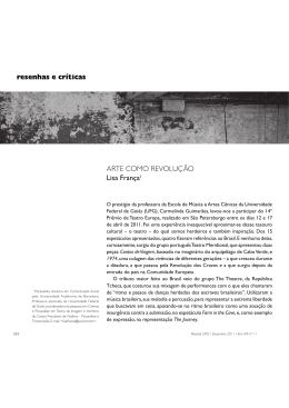 ARTE COMO REVOLU&Ccedil;&Atilde;O Lisa Fran&ccedil;a1