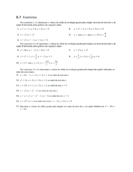 8.7 Exerc&iacute;cios