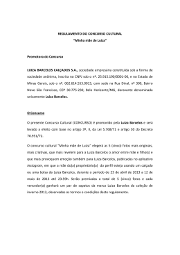 Confira o regulamento aqui