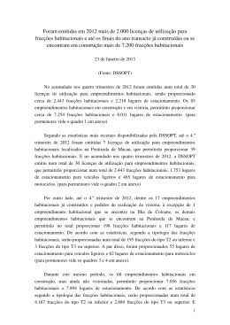 Foram emitidas em 2012 mais de 2.000 licen&ccedil;as de utiliza&ccedil;&atilde;o para