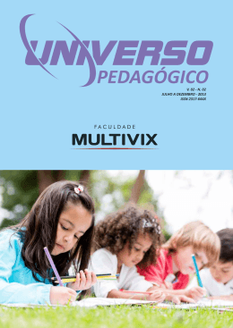 Edi&ccedil;&atilde;o 03 Revista Universo Pedag&oacute;gico Julho a Dezembro de 2013