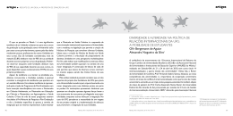 diversidade e alteridade na política de relações internacionais da ufg