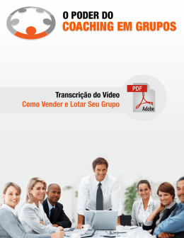 Transcrição do Vídeo de Treinamento Grátis