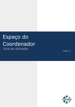 Espa&ccedil;o do Coordenador