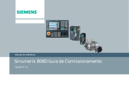 Sinumerik 808D Guia de Comissionamento s