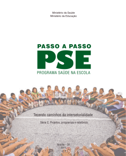instrutivo PSE_book.indb - Biblioteca Virtual em Sa&uacute;de