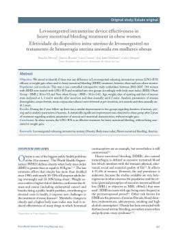 Levonorgestrel intrauterine device effectiveness in heavy menstrual
