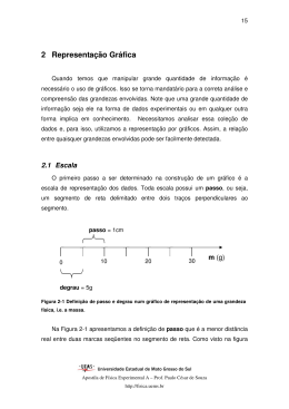 Cap&iacute;tulo 2 - Representa&ccedil;&atilde;o Gr&aacute;fica - F&iacute;sica