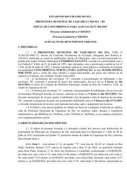 - Prefeitura Municipal de Taquaru&ccedil;u do Sul