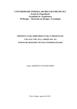 APRESENTA&Ccedil;&Atilde;O DA DISSERTA&Ccedil;&Atilde;O PARA