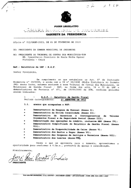 GABINETE DA PRESIDÊNCIA