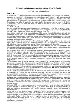 Principais inova&ccedil;&otilde;es processuais do nccb no direito de fam&iacute;lia