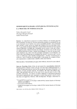 HoMoPAREN`rALIDADEz 0 ESTADO DA