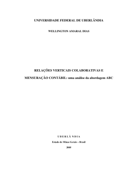 uma análise da abordagem ABC - RI UFU