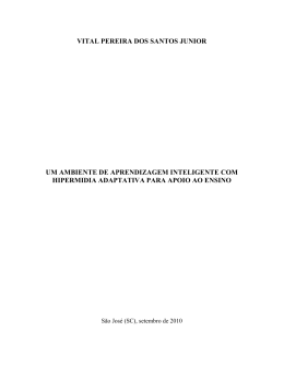 VITAL PEREIRA DOS SANTOS JUNIOR UM AMBIENTE DE