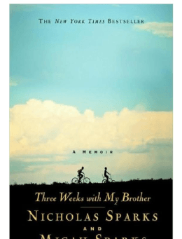 Nicholas Sparks – Tres Semanas com o Meu Irmao