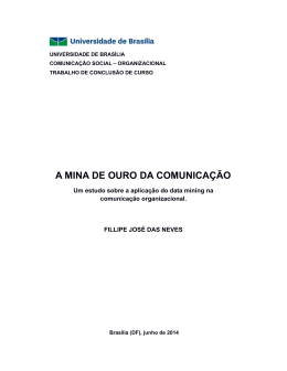 A MINA DE OURO DA COMUNICA&Ccedil;&Atilde;O