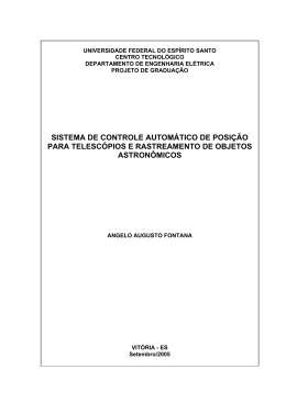 1 &ndash; Introdu&ccedil;&atilde;o - Departamento de Engenharia Eletrica, UFES