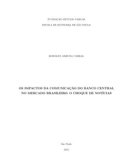 dissertação.rodolfo - Sistema de Bibliotecas FGV