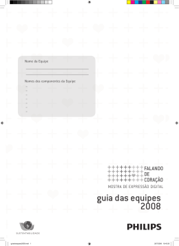guia das equipes 2008 - Sustentabilidade