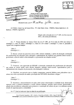 AUTORIA: `luraci Ap. de Souza Silva - PT, João Pedro Alves