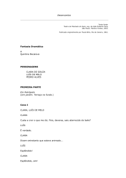 Desencantos - Machado de Assis